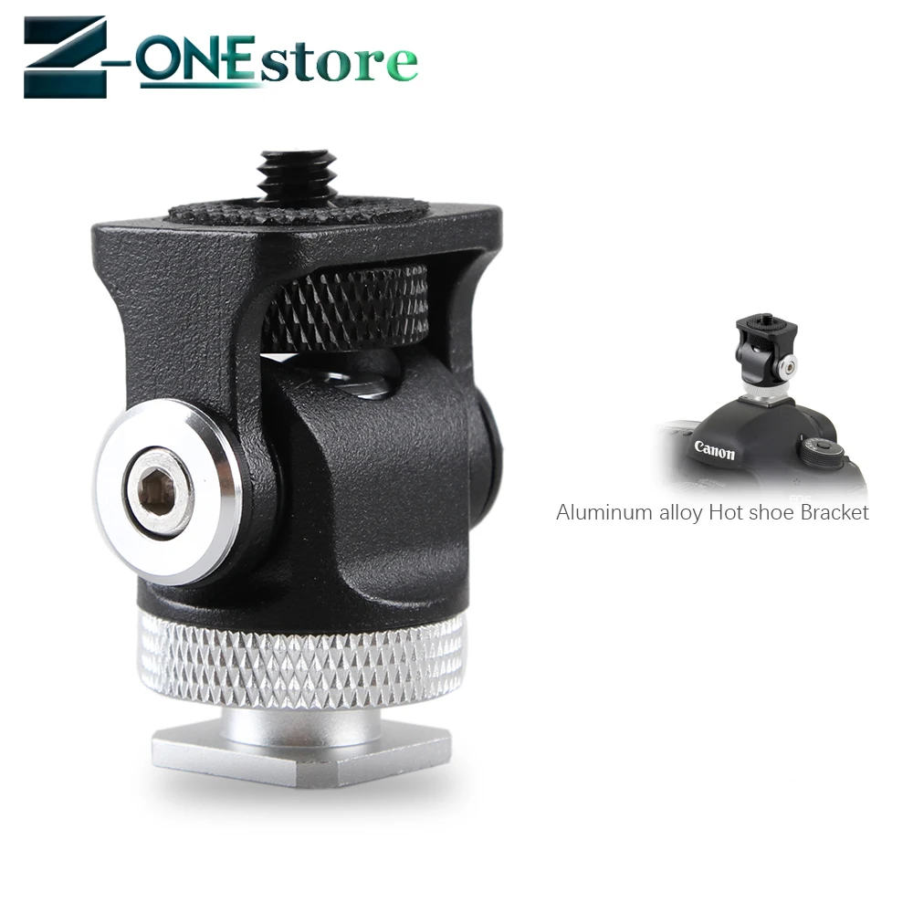 Вспышка для камеры горячий башмак кронштейн Регулируемая амортизирующая