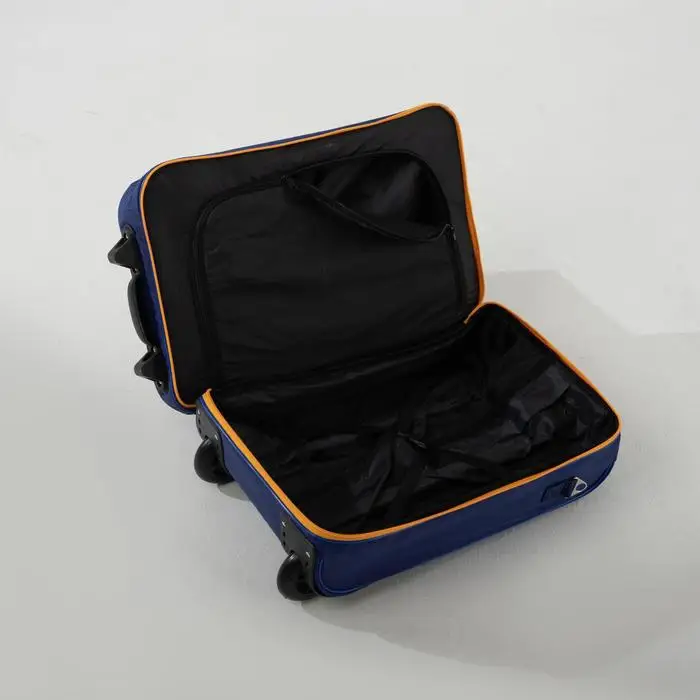 Чемодан малый 16&quot отдел на молнии наружный карман цвет синий |