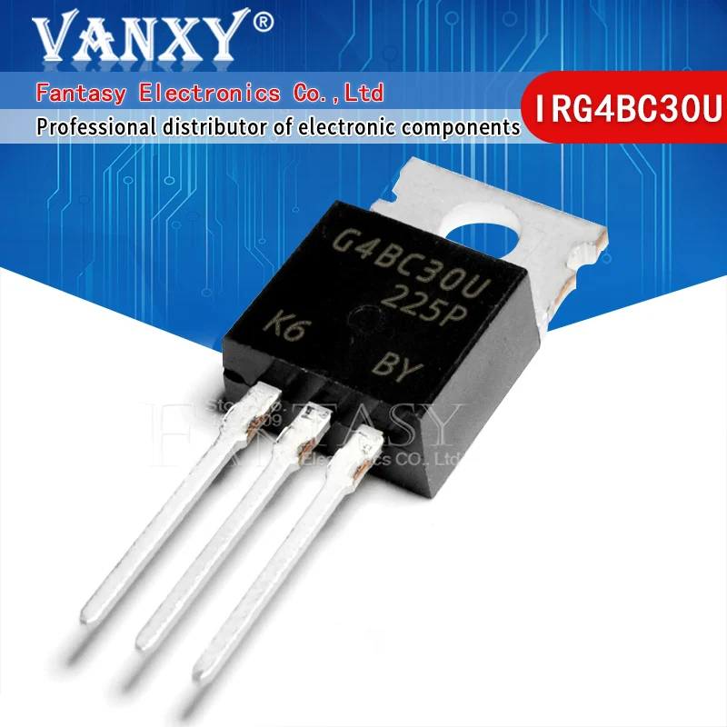 5 шт. IRG4BC30U IGBT TO-220 G4BC30U TO220 IRG4BC30UD IRG4BC30 новый оригинальный | Электронные компоненты и