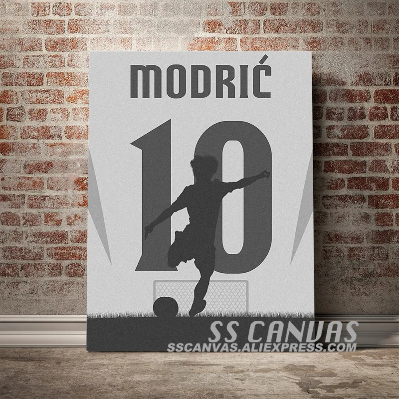 Художественный дизайн Luca Modric Картина на холсте Декор настенные картины для