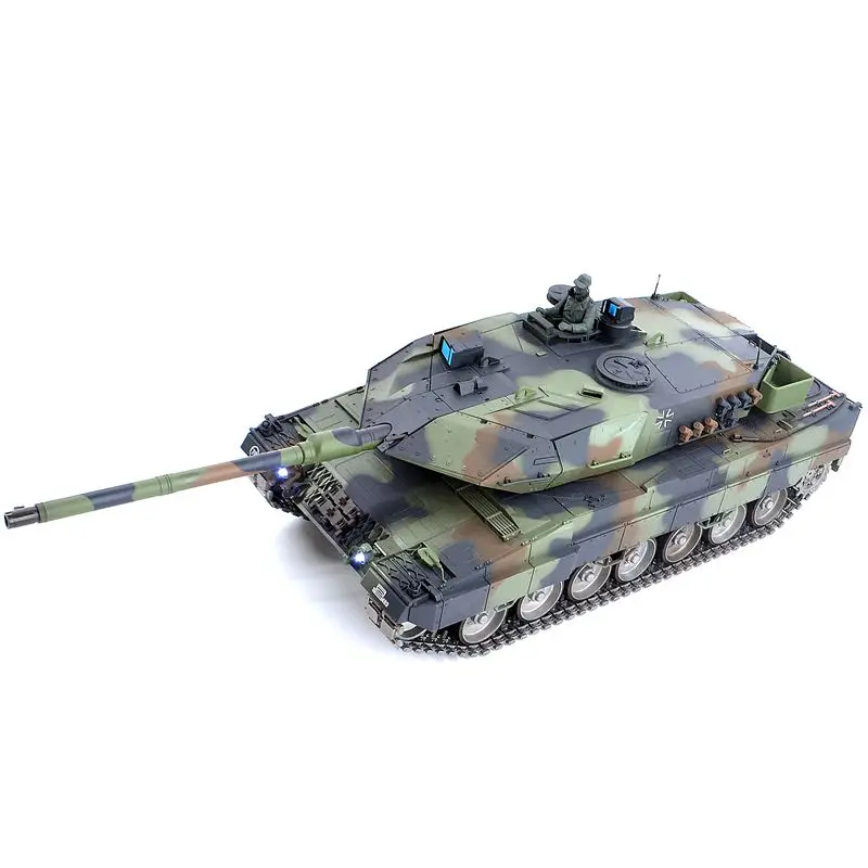 1/16 Радиоуправляемый немецкий Леопард 2A6 2 4 ГГц Танк 7 0 Ultimate Edition дымовая и звуковая