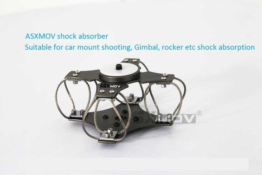 Shock absorber ASXMOV алюминиевый Ronin S источник питания - Цвет: Shock absorber