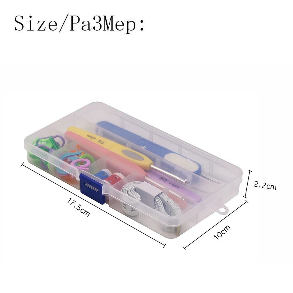 

DIY Crochet Hook Set Knitting Needles Sewing Tools Stitches Sweater Knit Weave Craft Sewing Needle Knitting Craft Case