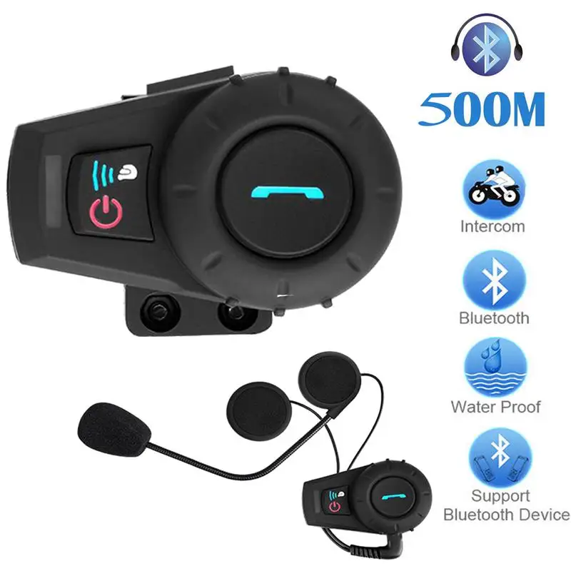 

FDC VB 500M Motorcycle Wireless Headset Intercom Interphone HeadPhone Speaker