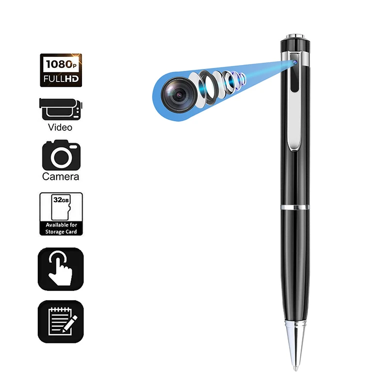 

Mini Camera Full HD 1080P Portable Pen Camera Wireless Micro Digital IP Camcorder Video Recorder Audio Record Action Cam