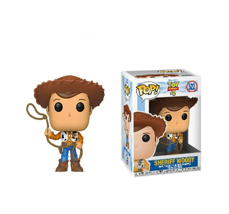 FUNKO POP TOY STORY 4 Buzz Lightyear Woody Hamm Buzz REX винил Фигурки Коллекция модель игрушки для детей