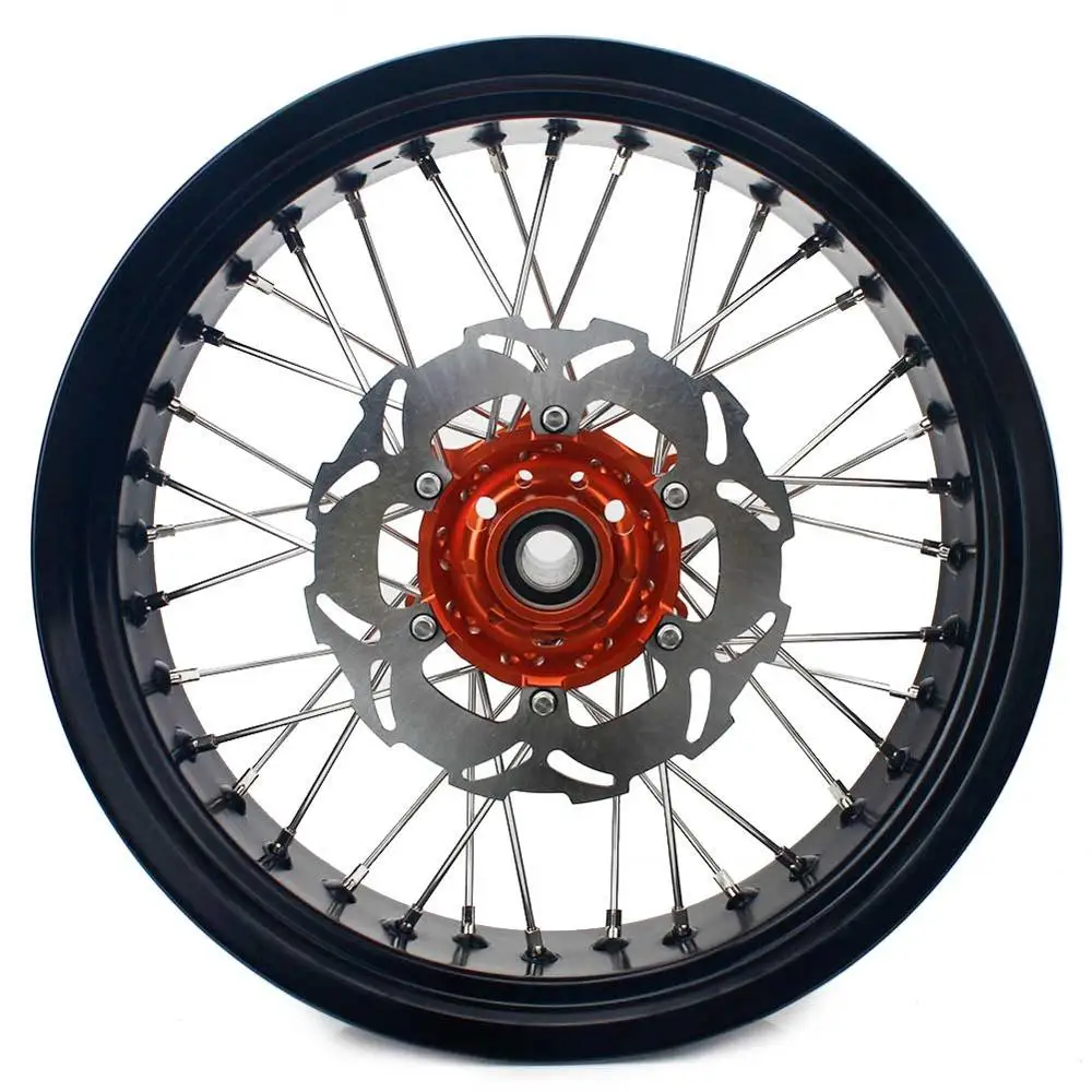 BIKINGBOY 3 5/4 25/4 5/5 0 17 &quotспереди и сзади колесные диски ступицы тормозные для KTM SX F 450 09
