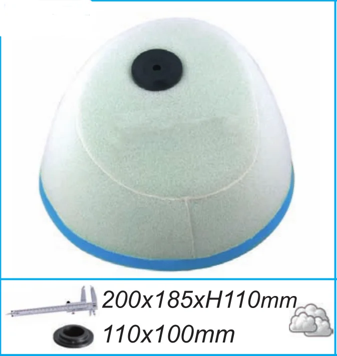 

Motorcycle Air Intake Cleaner Filter for Honda CRF250 10-13 CRF450 09-12 HM MOTO 450 CRE-F 450 CRM-F CRF 250 CRF 450