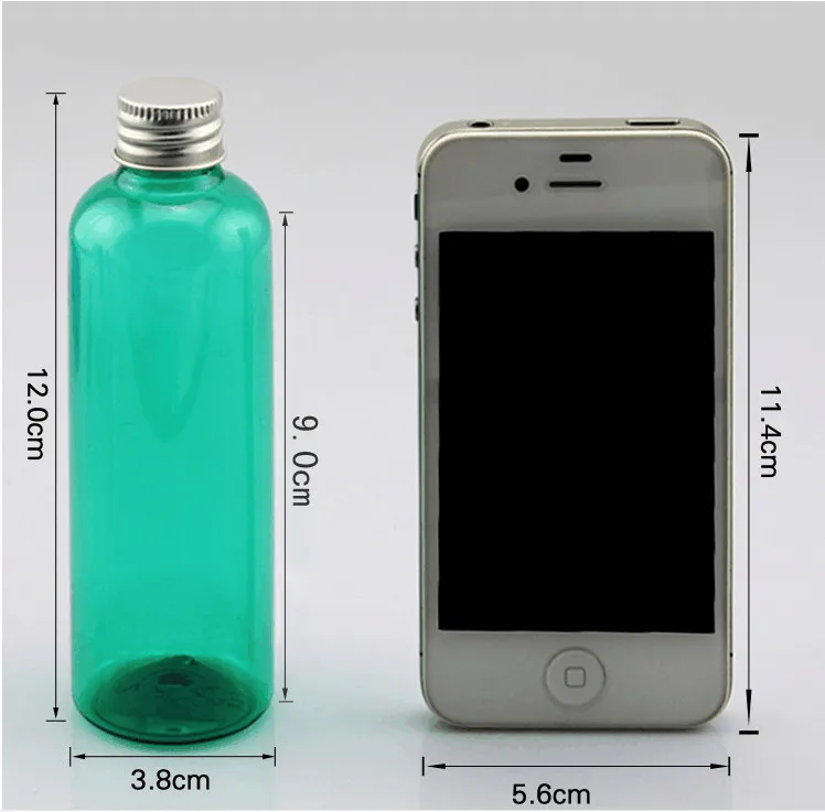 

100 ml Pink White Blue Plastic Bottle Wholesale Retill Originales Refillable Perfume Cosmetic Water Empty Coametic Containers