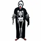 Костюм призрака, нетканый, для взрослых и детей, 1 шт.