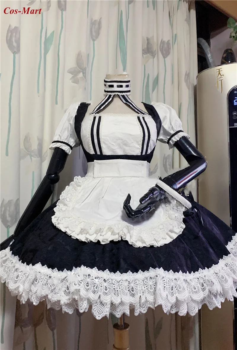 

Hot Game Azur Lane HMS Sirius Cosplay Costume Original Skin Maid Dress Unisex Ball Activity Party Role Play Clothing Custom-Make