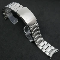 stainless steel watch bands for speedmaster moonwatch solid steel watch chain ck2998 19mm 20mm