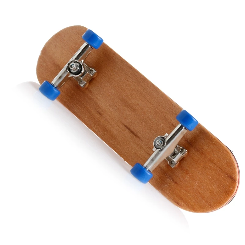 

1Set Wooden Deck Fingerboard Skateboard Sport Games Kids Gift Maple Wood Set New