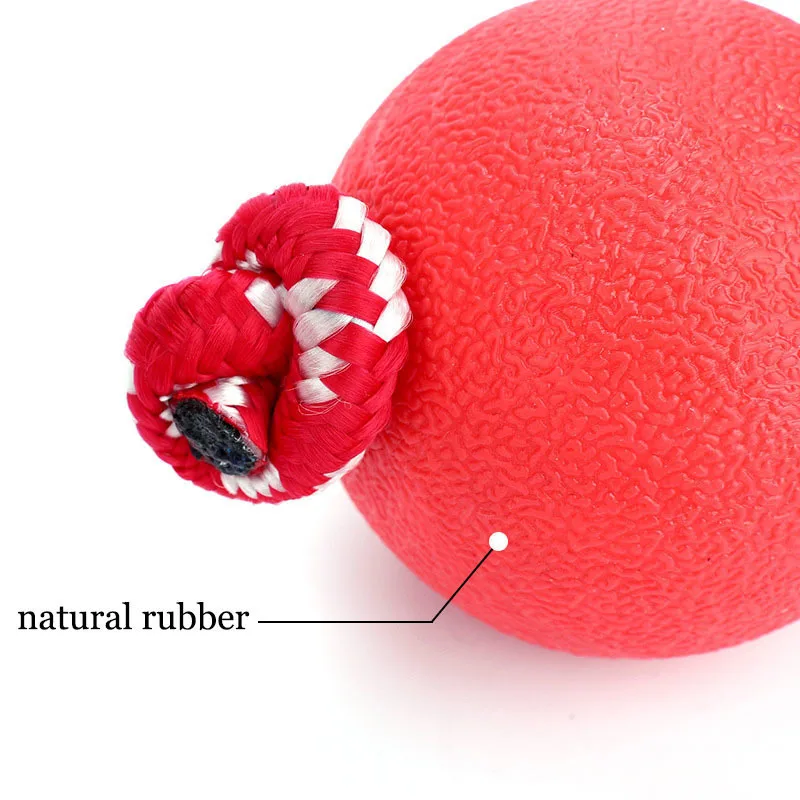 Kimhome Pet Puppy Игрушечные лошадки резиновые эластичные шарик интерактивный Игрушки
