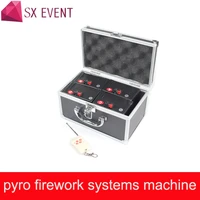 4 cues remote control cold pyro fountain fireworks firing systems fireworks sparkler machine in celebration show