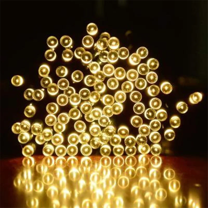 

10M 20M 30M 50M LED Fairy Garland String Lights Outdoor Waterproof Lighting for Christmas Trees Xmas Party Wedding Decoration