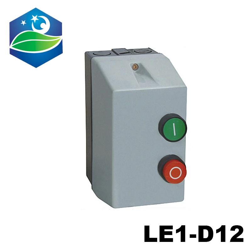 LE1-D12 Contactor Match Relay Contactor Timer 220V 12A 50Hz for AC Motor 690V insulate class