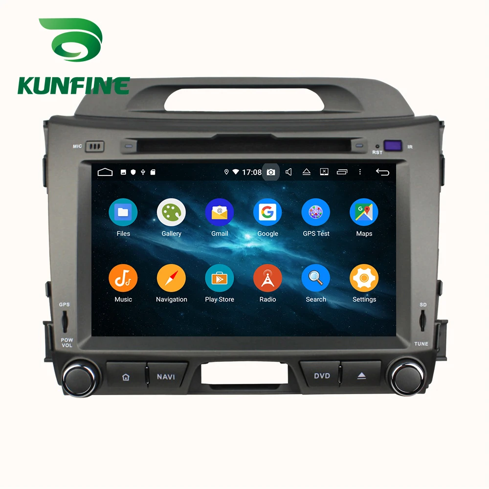 Android 9 0 Восьмиядерный 4 Гб ОЗУ 64 ПЗУ автомобильный DVD GPS навигатор мультимедийный