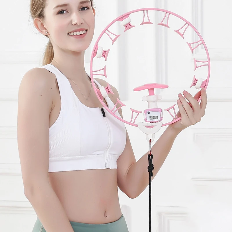 

Intelligent Tyre Fitness Adult Adjustable Wide Hoop Smart Hoop with Intelligent Counter for Adults and Children
