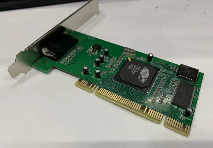 Видеокарта "E ZHOU" EZRCPCI-V01 PCI, карта трейлера ATI Rage XL 8 MB, карта VGA