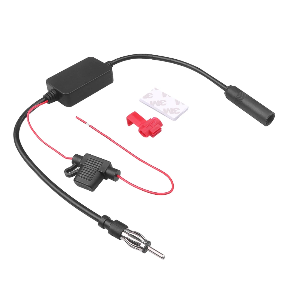 Автомобильный радиоприемник FM антенна сигнал 12 В усилитель для морского