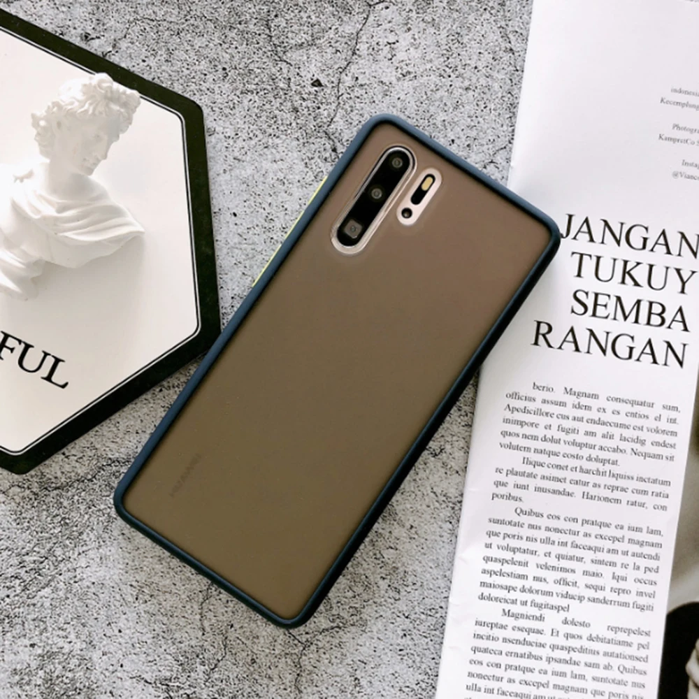 

Hot Sale For Huawei Mate 30 P40 Matte Skin Feel Shell NOVA5 / 6SE Drop-resistant Transparent For P30pro Mobile Phone Case