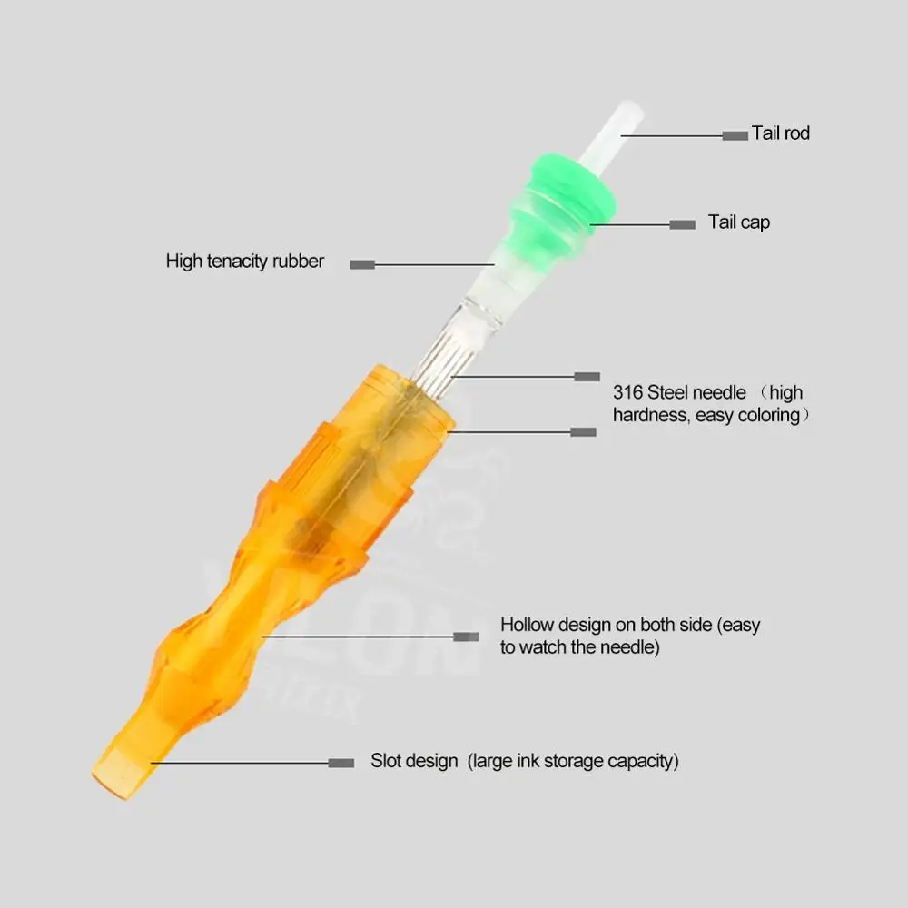 Новейшая 10 шт одноразовая Полуперманентная тату игла для макияжа серии RM 5RM / 7RM 9RM