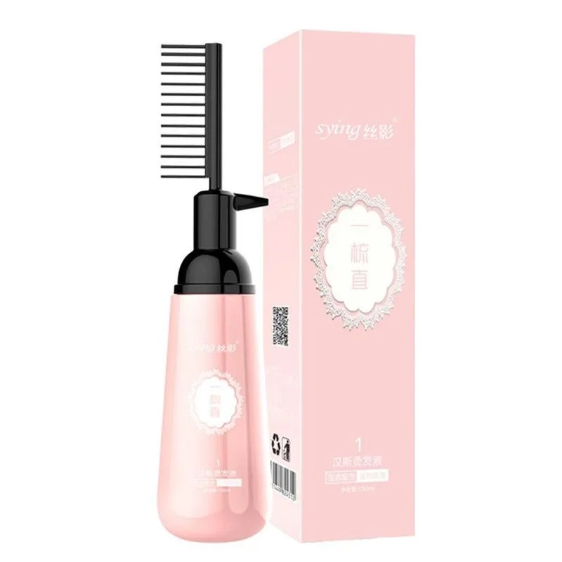 

150mlNatural прямые волосы разглаживающие блестящие холодной крем для выпрямления волос релаксатор-крем для выпрямления волос для женщин не пов...