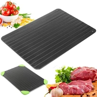 fast defrosting tray thaw frozen food meat fruit quick defrosting plate board defrost kitchen gadget tool defrost tray