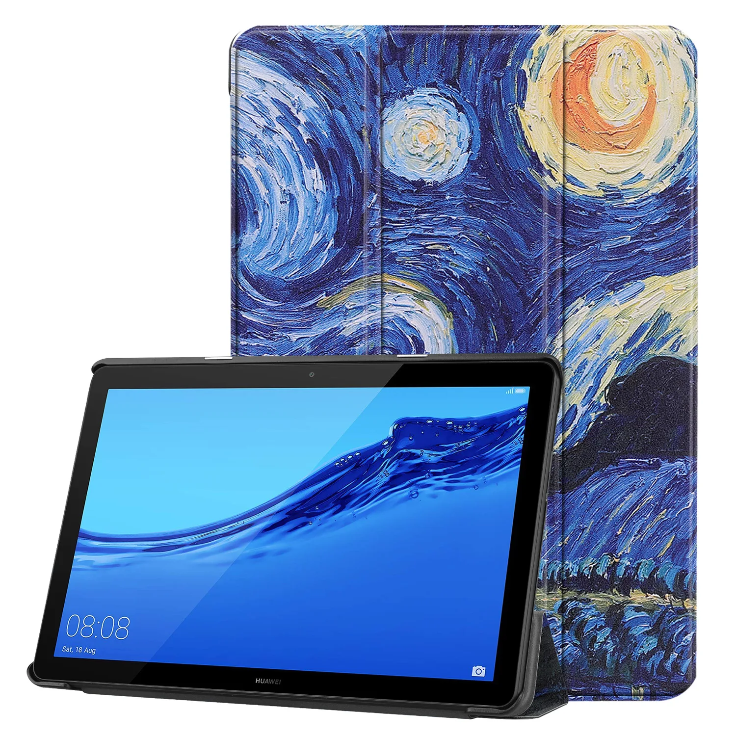 PU чехол для huawei MediaPad T5 AGS2-W09/L09/L03/W19 почтовый ящик 5 10 1 &quotПодставка планшета Mediapad