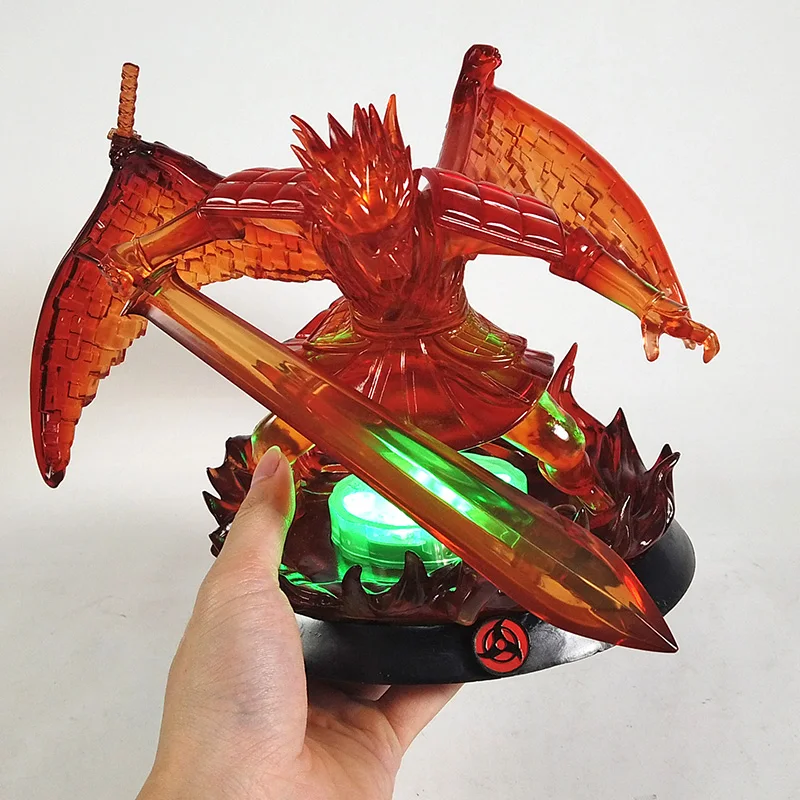 

Susanoo Uchiha Itachi with Ten Fist Swords Statue PVC Figure Light-up Model Toy