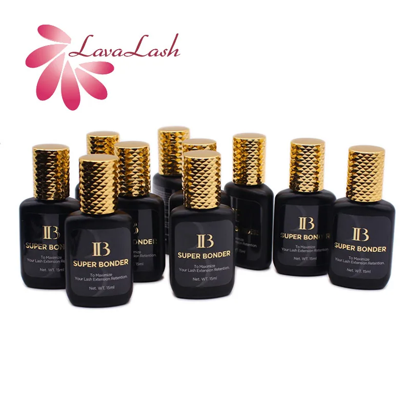 10 Bottles IBeauty SUPER BONDER For Eyelash Extensions Liquid Lash Glue Wholesale Korea Original Makeup Tool Shop Adhesive Clear