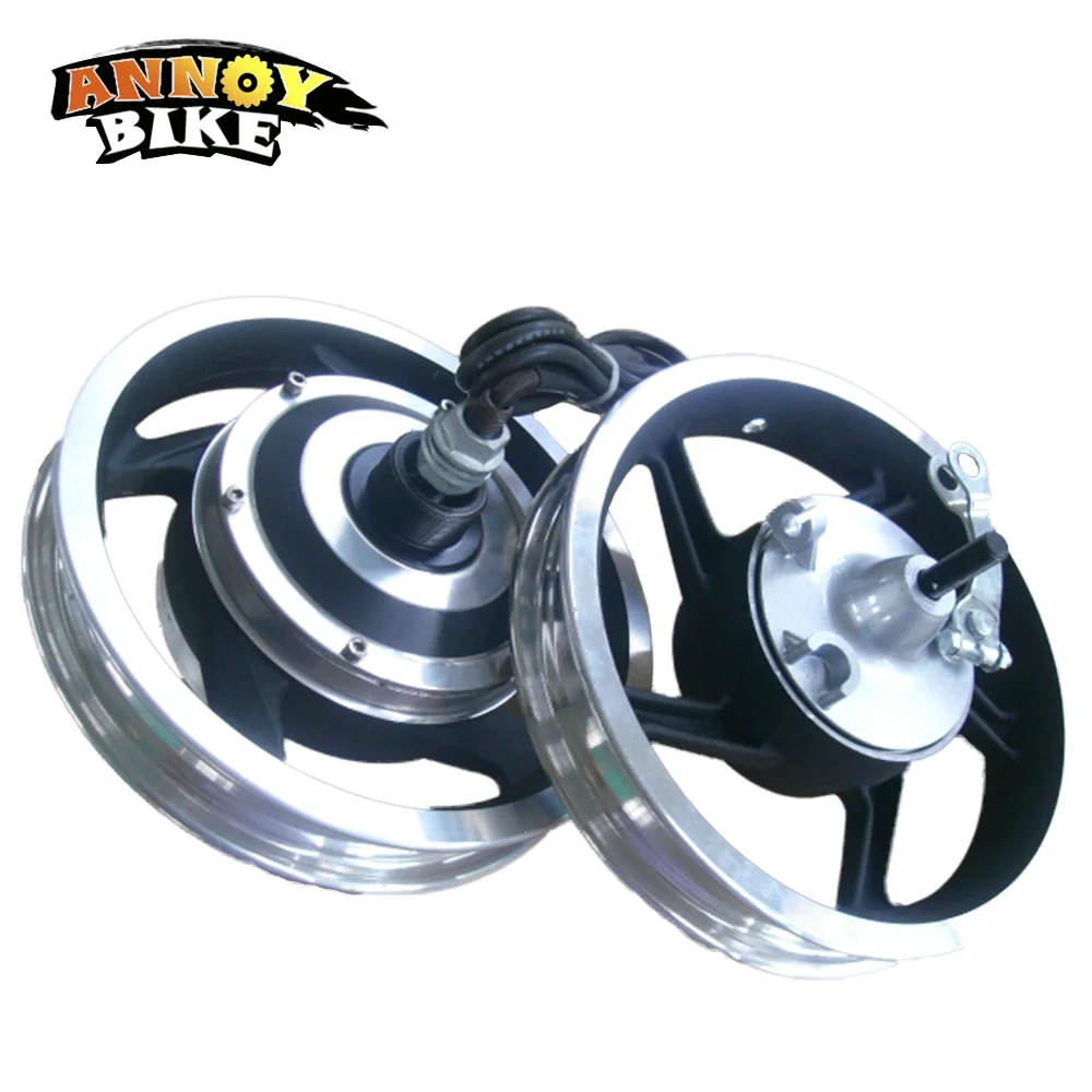 Переднее колесо с двумя валами 12 дюймов 48 В 500 Вт|Двигатель для