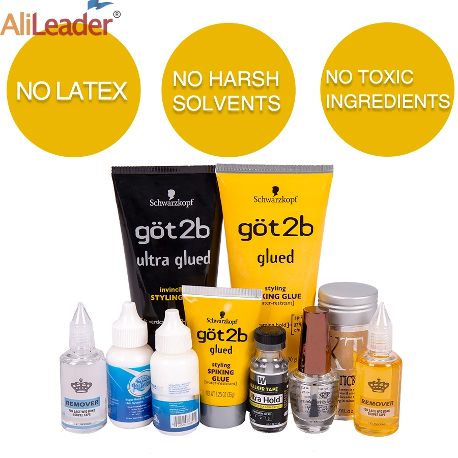 Качественный ультраудерживающий клей для париков на сетке средство удаления