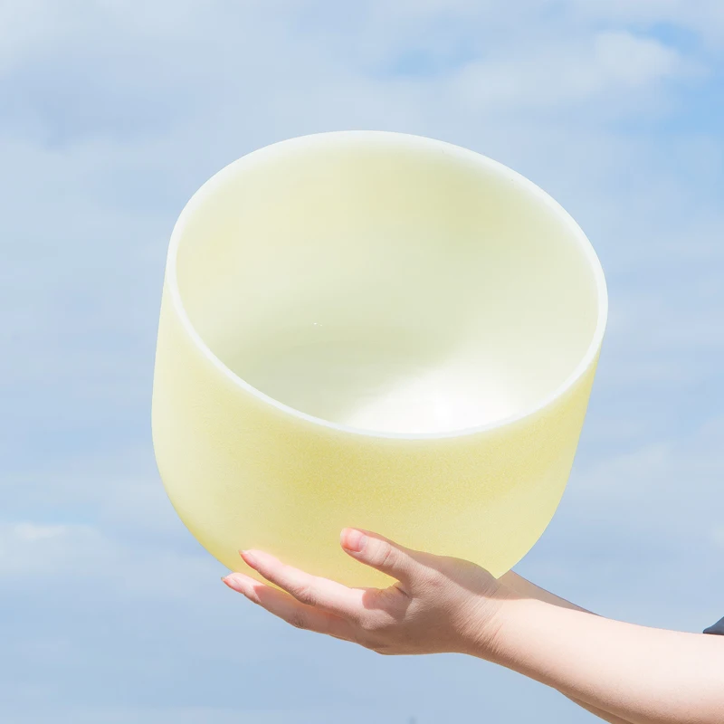 Новые 8 дюймов светильник желтый E Примечание Цвет Матовый Кварцевый Поющая