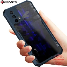 Rzants For OPPO Realme GT 5G Master Edition Case Hard Camouflage Cover TPU Frame Bumper Half Clear Phone Shell