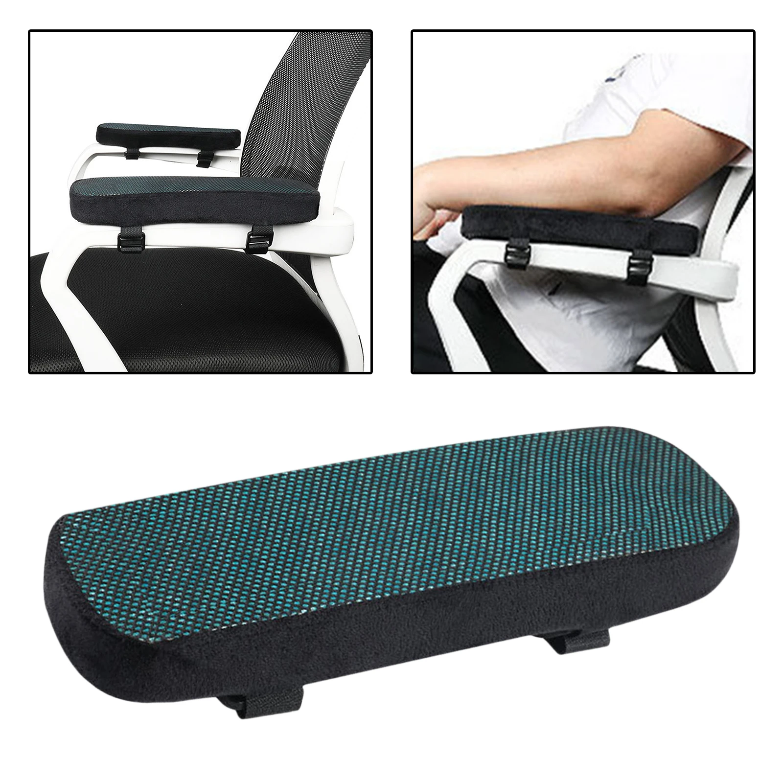 

1pcs Soft Gel Chair Armrest Pads For Office Chair Soft Elbow Pillows Pads Arm Elbow Brace Rest Cushion