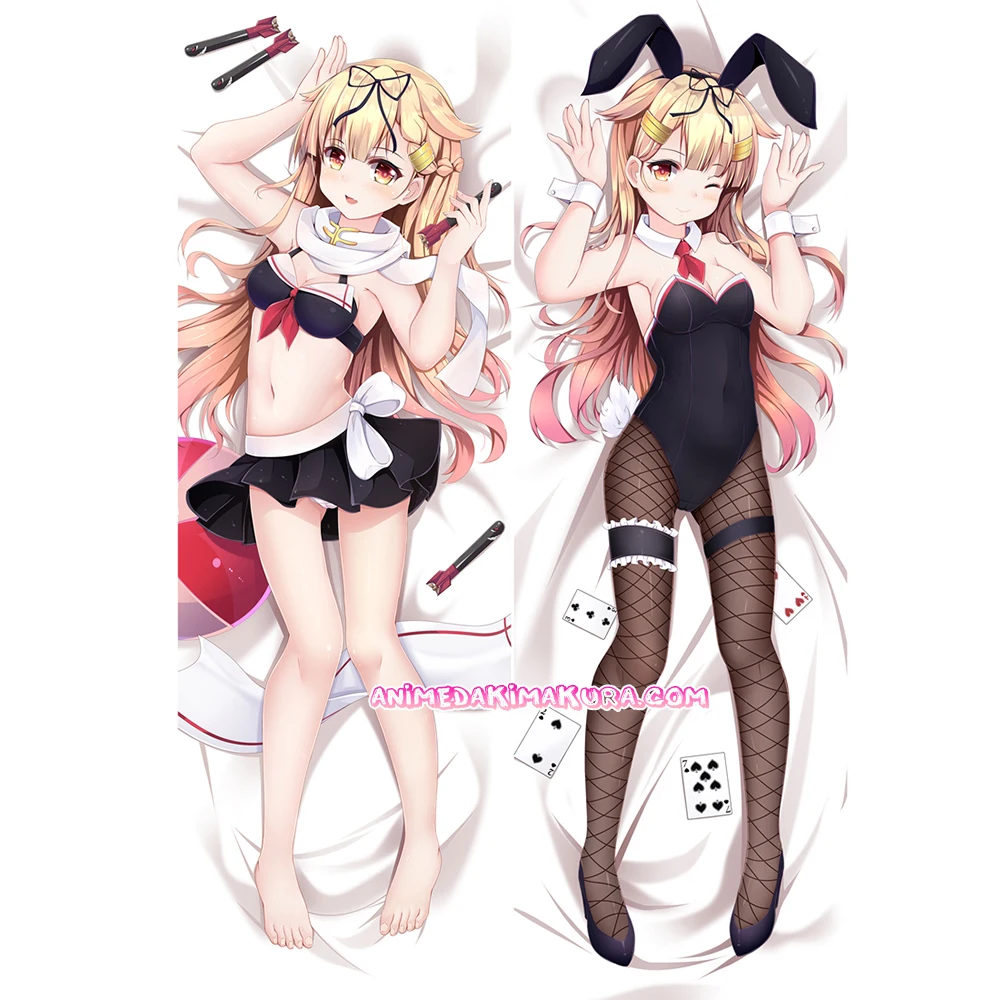 Kantai Collection kanклей Yuudachi аниме девушка дакимакура обнимающая Подушка Чехол | Дом и