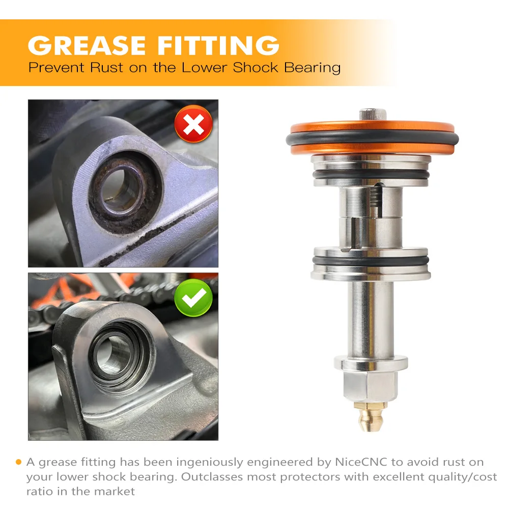 NICECNC для KTM XCW EXC EXCF XCFW 150-500 250 300 6 дней TPI 17-22 задний амортизатор PDS поворотный рычаг