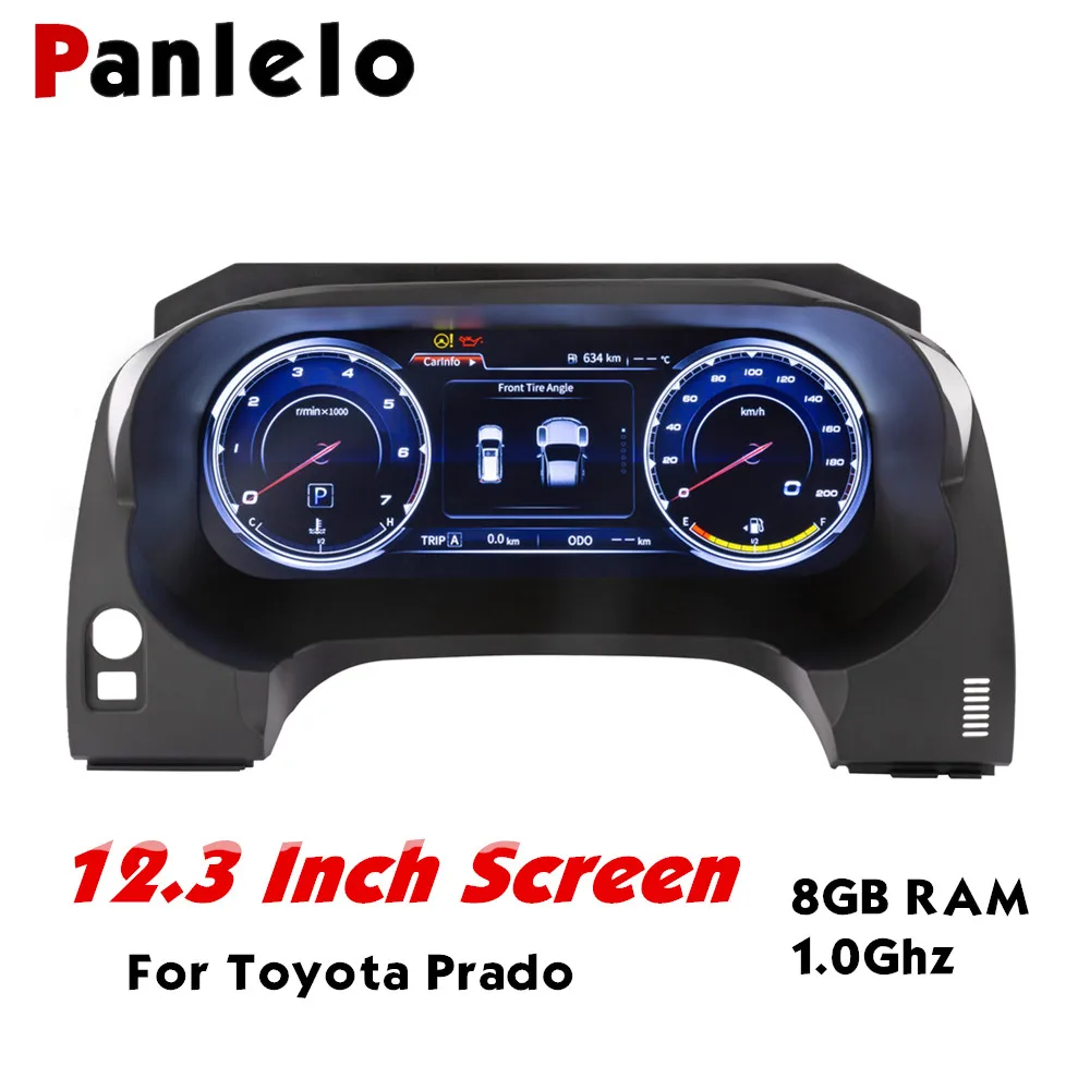 Сменная панель приборной панели 12 3 дюйма GPS навигатор с полным жидкостным