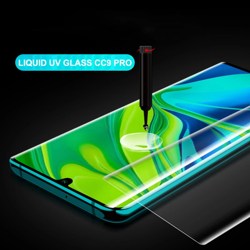 Защитное стекло закаленное УФ-стекло для Xiaomi Mi CC9 Pro Note 10 Xiomi CC 9 Note10 Redmi note 8 8T |
