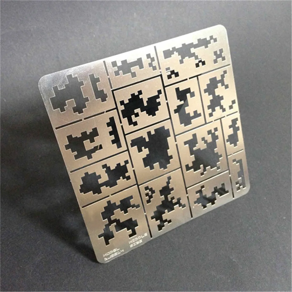 Военная Модель AFV 1/35 цифровая камуфляжная шаблоны для трафаретов средняя модель