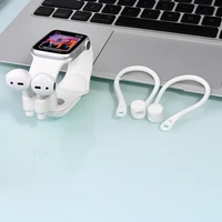 1 pair soft anti lost ear hooks wireless earphone accessories silicone protective earhook holder for airpods