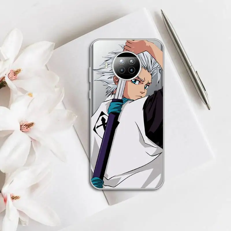

Anime Bleach Phone Case Transparent for Xiaomi mi Redmi note 10 t 8 9 pro lite 11 Samsung S 8 9 10 20