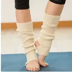 Вязаные гетры для женщин Yo-ga, зимние носки с манжетами для бодибилдинга, Зимние гетры для женщин