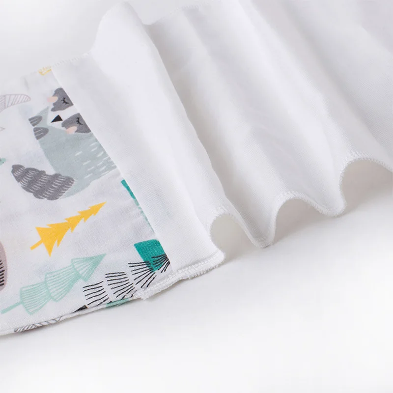 Новое весенне-осеннее детское полотенце с кисточками и рисунком животных