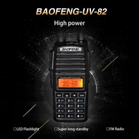 baofeng uv 82 walkie talkie 8w high power uv82 portable ham cb radio station uv82 dual ptt vhf uhf transceiver 10km two way radi