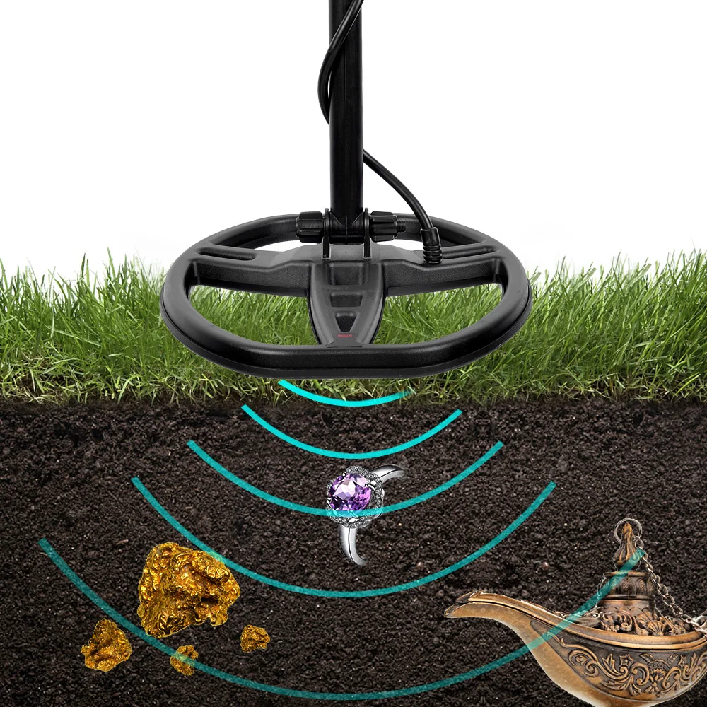 MD6350 подземный металлоискатель Обновленный профессиональный металлодетектор с