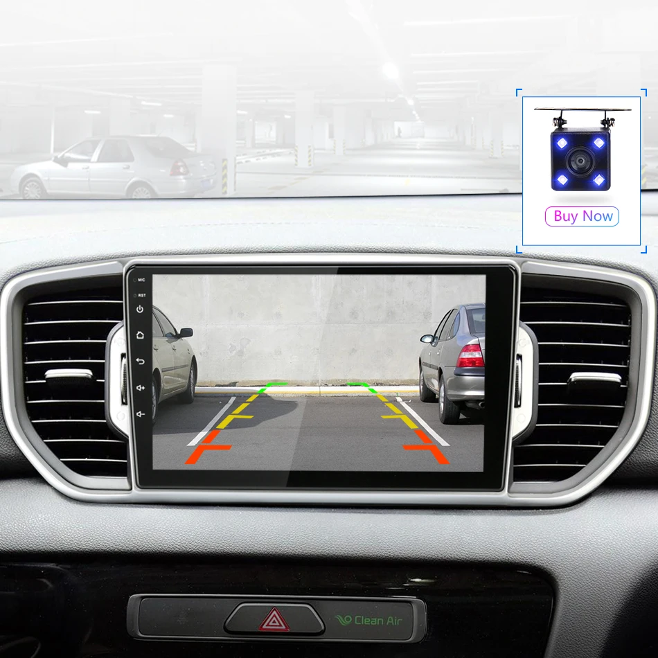 " 2 DIN Android Автомагнитола для KIA Sportage 4 QL KX5- RDS DSP Авто Аудио 2 ГБ+ 32 ГБ сенсорный экран gps навигатор+ рамка