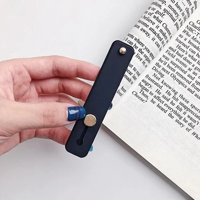 Держатель для кольца на палец карамельных цветов, силиконовый держатель для телефона на руку для iPhone, ремешок на запястье, нажимной держатель-подставка